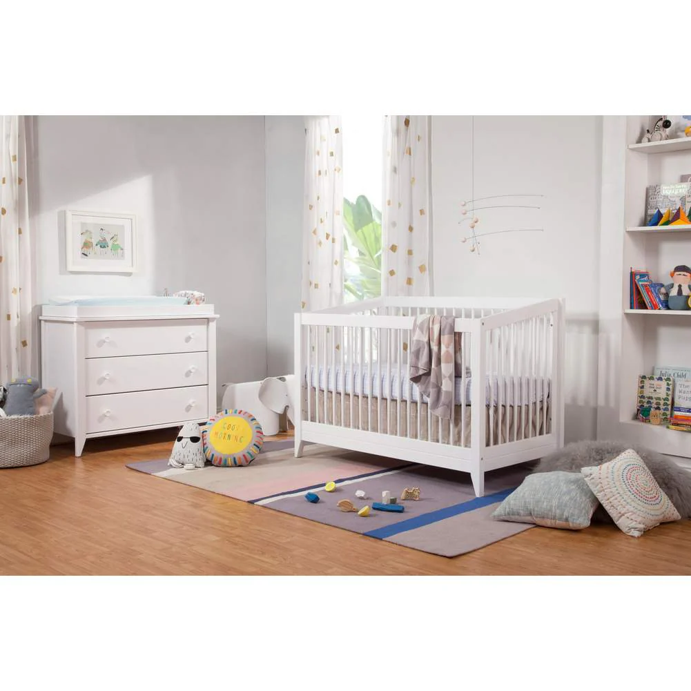 Babyletto Sprout 3-Drawer Changer Dresser - White - Image 6