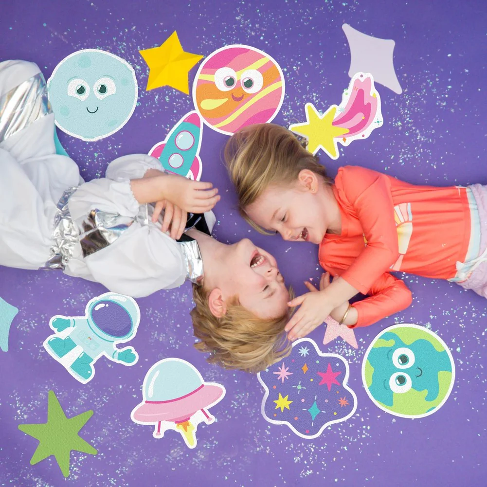 Glo Pals Grips Non-Slip Bathtub Stickers - Galaxy - Image 5